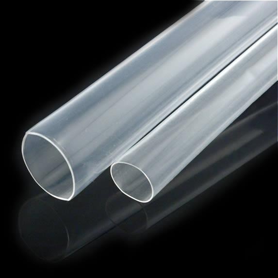 GAINE THERMO 4.8MM TRANSPARENT (en barre de 1.20 m)