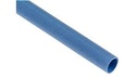 Gaine thermorétractable à paroi fine, barre de 1 m, rétreint 2:1, diam. 9,5/4,8 mm, bleu. Polyoléfine réticulée, RoHS 2, sans ha