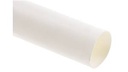 Gaine thermorétractable à paroi fine, barre de 1 m, rétreint 2:1, diam. 51/25,4 mm, blanc. Polyoléfine réticulée, RoHS 2, sans h