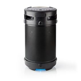 Bluetooth® Party Boombox | 3.5 heures | 4.1 | 210 W | Lecture multimédia: Onde sinusoïdale pure / USB | IPX5 | Liable | Poignee 