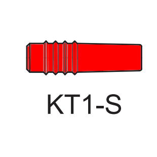 Capuchon isolant 2 mm rouge KT1-S