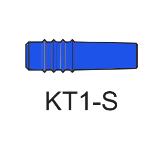 Capuchon isolant 2 mm bleu KT1-S