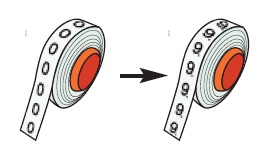Rouleau imprimé 2500/ 7