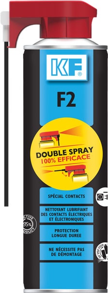 KF F2 Double Spray Aérosol 650ml / 500ml
