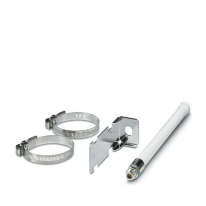 Antenne omnidirectionnelle, indice de protection IP55, gain 6 dBi, linéaire verticale, N (femelle), impédance 50 Ohm, angle d'ou