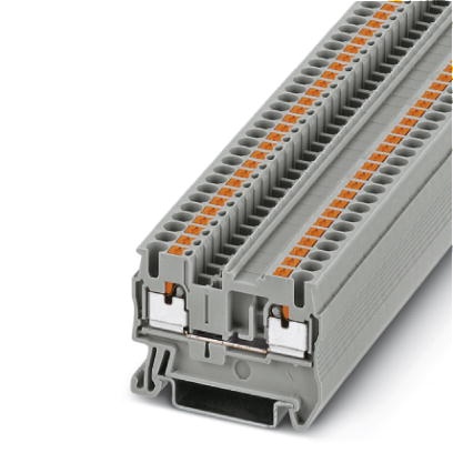 Bloc de jonction simple, Mode de raccordement: Connecteur avec ressort à branche, Connecteur avec ressort à branche, section :0,