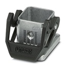 Embase D7, avec étrier longitudinal, Matériau: Aluminium coulé sous pression, résistant à l'eau de mer, Hauteur: 25,5 mm, 