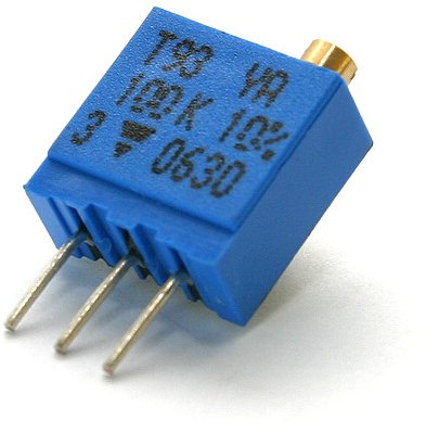 POTENTIOMETRE AJUSTABLE