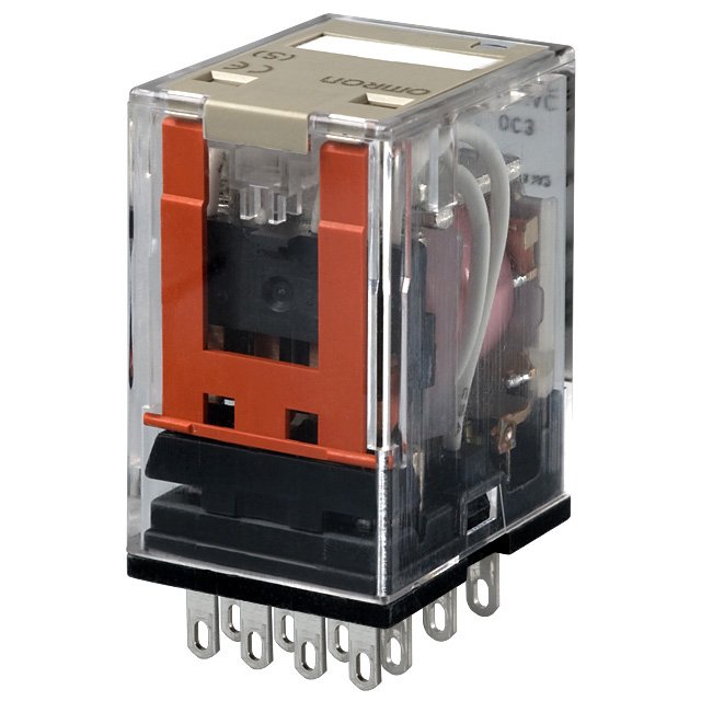 REL INDUS EMB LED 4RT 5A250VCA