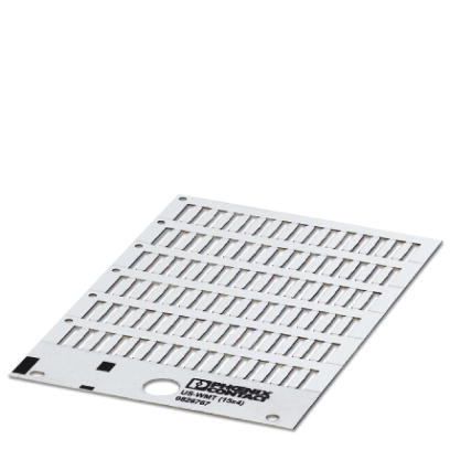 Repère pour connecteur à enfiler, au format Uni-Sheet, imprimable par transfert thermique     