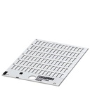 Repère pour connecteur à enfiler, au format Uni-Sheet, imprimable par transfert thermique     