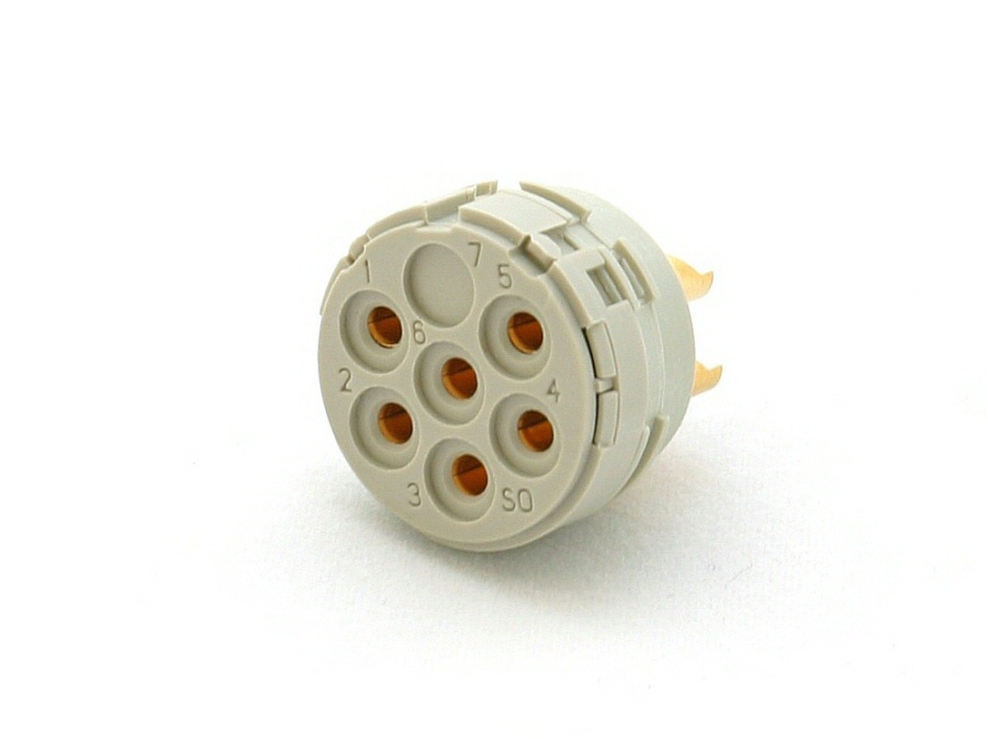 ISOLANT FEMELLE 6 POLES POUR M23