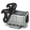 Embase en saillie D7, avec étrier longitudinal, Matériau: Aluminium coulé sous pression, résistant à l'eau de mer, Nombre de sor