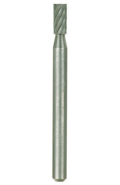 Fraise embout en acier wolfram-vanadium cyl. Ø 3 mm, 2 pièces