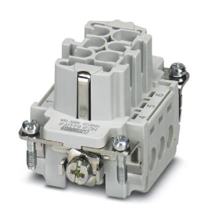 Isolant femelle HEAVYCONNEC, série B6, 6 pôles, raccordement vissé