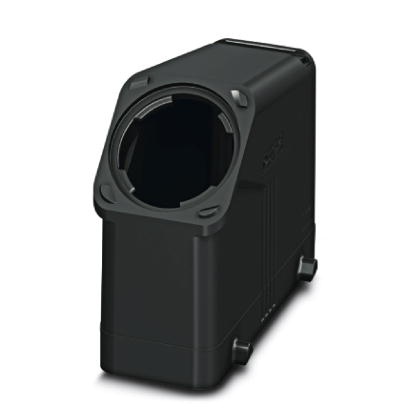 Capot passe-câble HEAVYCONNEC EVO en plastique, avec bride à baïonnette pour raccordement vissé EVO, B24, avec verrouillage tran