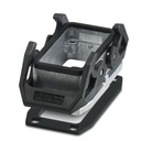 Embase HEAVYCONNEC, B10, avec verrouillage transversal, avec joint plat, aluminium résistant à l'eau de mer, joint d'étanchéité 