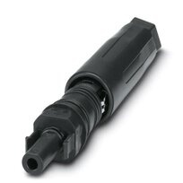 Connecteur photovoltaïque, intensité nominale: 35 A, tension nominale: 1500 V, type de raccordement: A ressort, coloris: noir. d