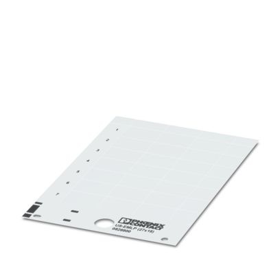 Planche de repérage - étiquettes adhésives rigides