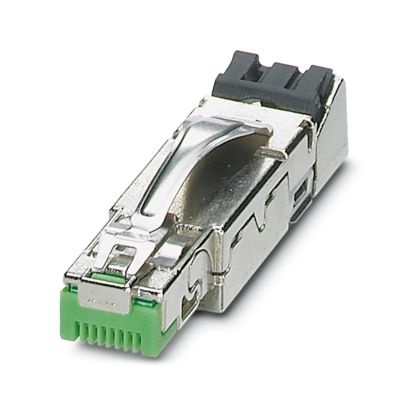 Connecteur RJ45 ,IP20, Nombre de pôles: 8, 1 Gbit/s, CAT5 (CEI 11801:2002), Matériau: Zinc coulé sous pression, Mode de raccorde