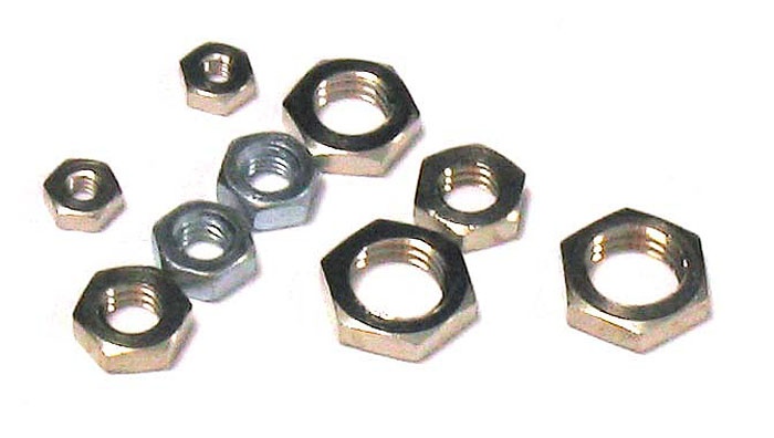 écrou M5 2/plats cond./100