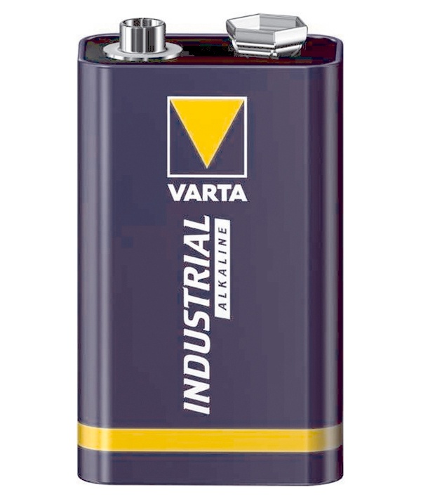 INDUSTRIAL Pile alcaline 9V 1,5V ( PACK DE 20 PILES)