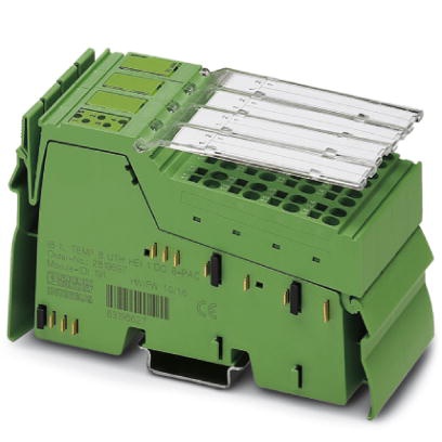 Module Inline d'acquisition de température, complet avec accessoires (connecteur et espace de repérage), avec multiplex de donné