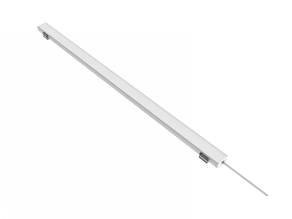 Profilé LED 150cm 36W bl.froid 12VDC translucide, câble 2m PVC