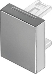 Calotte série 31 Carrée Bleue 18*18mm