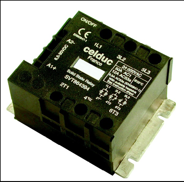 Inverseur Moteur TRI I=16AC3/24-550Vac/Cd12-30Vdc