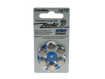 ZINC AIR CEL Camelion 1.4V (6pcs/bl)