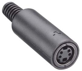 FICHE MINI DIN FEMELLE 5B