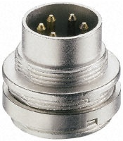 SOCLE DIN 5B MALE 60° VERROU.