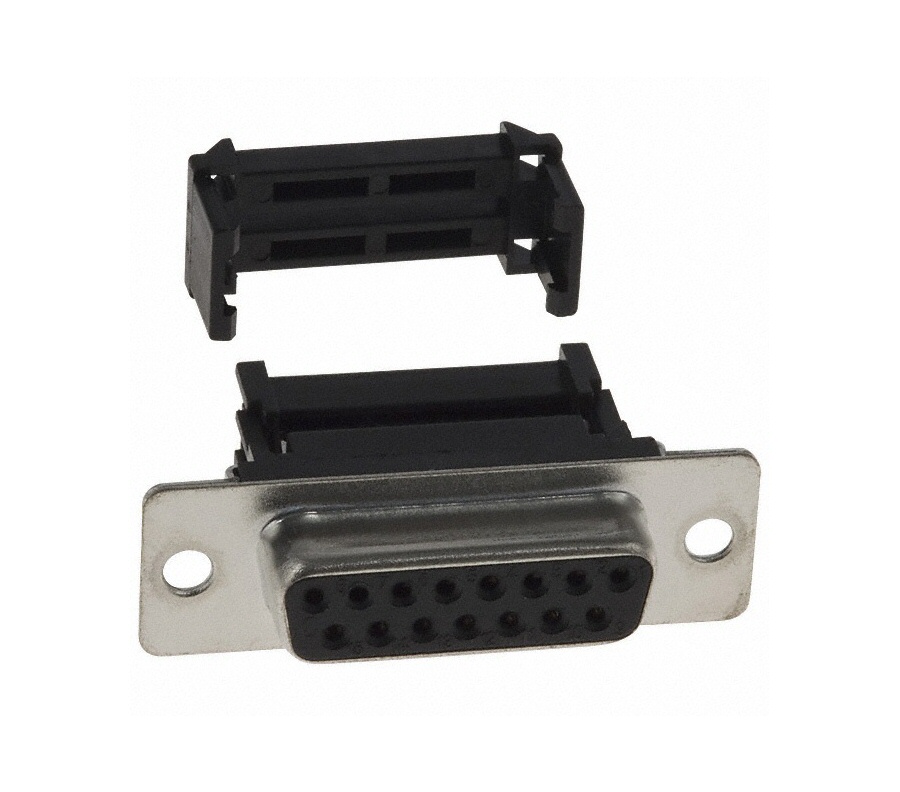 CONNECTEUR SUB-D 15B FEMELLE A SERTIR