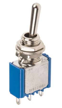 interrupteur miniature avec rappel 2 positions