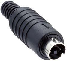 PRISE MINI DIN MALE 7 BROCHES