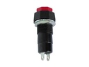 R18-24A  BOUTON-POUSSOIR OFF-ON ROUGE 3A/125V