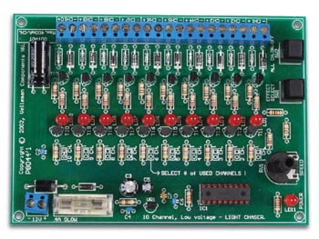 GÉNÉRATEUR D'EFFETS LUMINEUX À 10 CANAUX, 12V