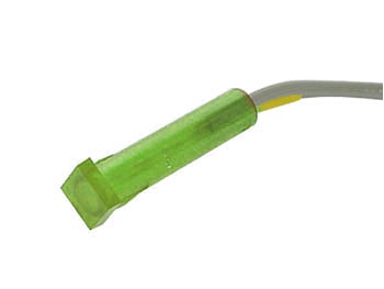 VOYANT CARRE 7 x 7mm 12V VERT