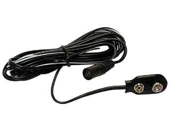  CORDON D'ALIMENTATION CC POUR PILE 9V
