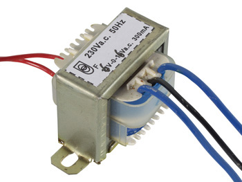 TRANFORMATEUR CHASSIS OUVERT 3 VA 2 x 6 V~ 250 mA max.