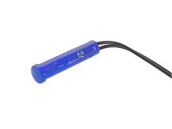 VOYANT ROND 7mm 6V BLEU