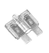 FUSIBLE AUTOMOBILE AVEC VOYANT LUMINEUX (25A - BLANC)