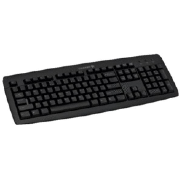 Clavier plat noir KC1000 USB 109 touches 